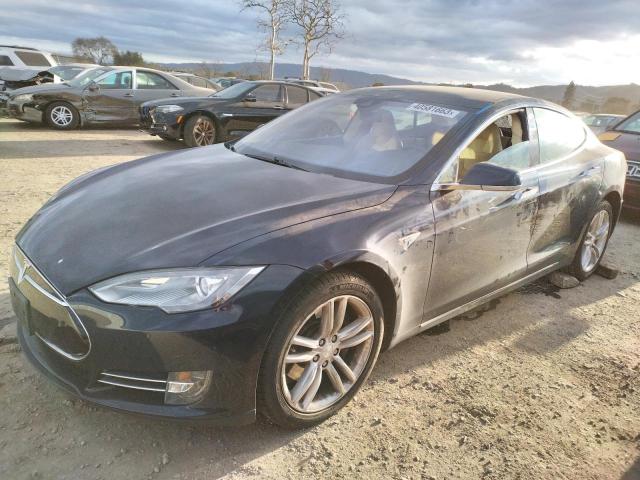 5YJSA1H13EFP54026 - 2014 TESLA MODEL S Mavi foto 1