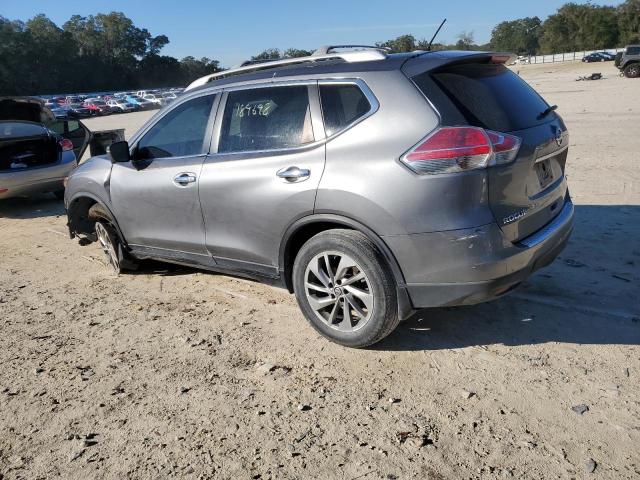 5N1AT2MT9FC898208 - 2015 NISSAN ROGUE S GRAY photo 2