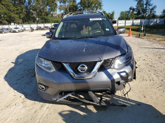 5N1AT2MT9FC898208 - 2015 NISSAN ROGUE S GRAY photo 5