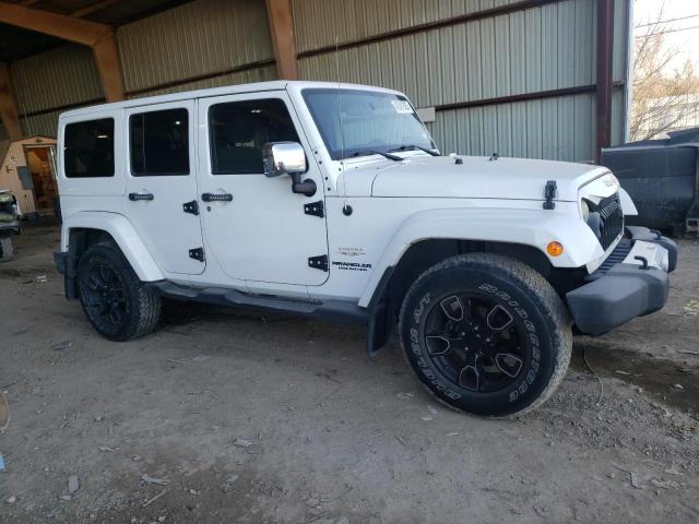 1C4BJWEG2CL205448 - 2012 JEEP WRANGLER U SAHARA WHITE photo 4