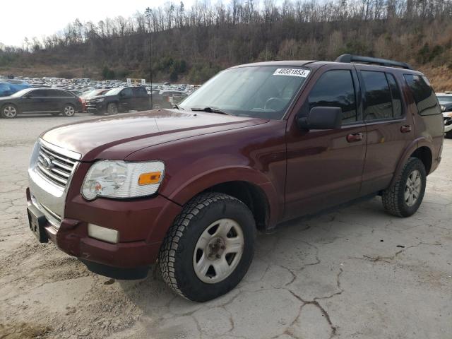 1FMEU63E99UA40440 - 2009 FORD EXPLORER XLT MAROON photo 1