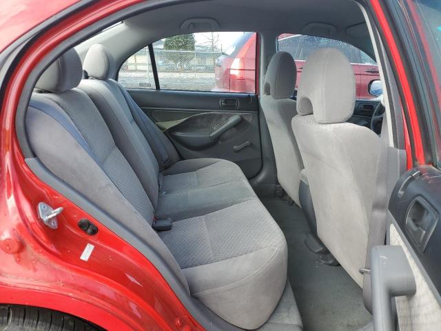 1HGES16395L000397 - 2005 HONDA CIVIC DX VP RED photo 10