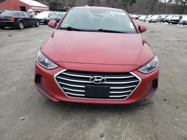 5NPD84LF0HH177115 - 2017 HYUNDAI ELANTRA SE RED photo 5