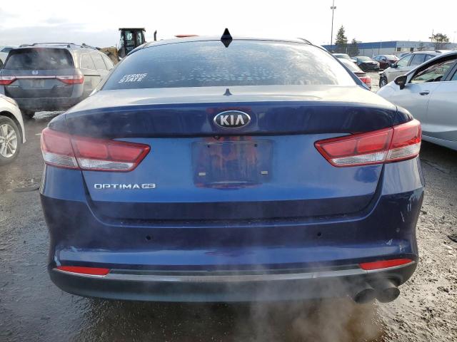 5XXGT4L39JG197575 - 2018 KIA OPTIMA LX BLUE photo 6