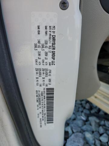 2C4RC1BG0DR525893 - 2013 CHRYSLER TOWN & COU TOURING 白色 照片 14