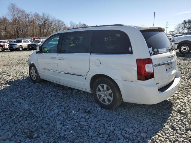 2C4RC1BG0DR525893 - 2013 CHRYSLER TOWN & COU TOURING WHITE photo 2