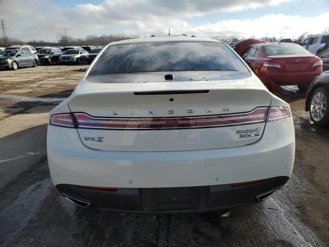 3LN6L2G95DR803776 - 2013 LINCOLN MKZ WHITE photo 6