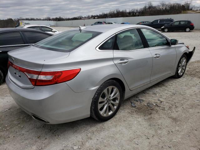 KMHFG4JG6CA128178 - 2012 HYUNDAI AZERA GLS SILVER photo 3