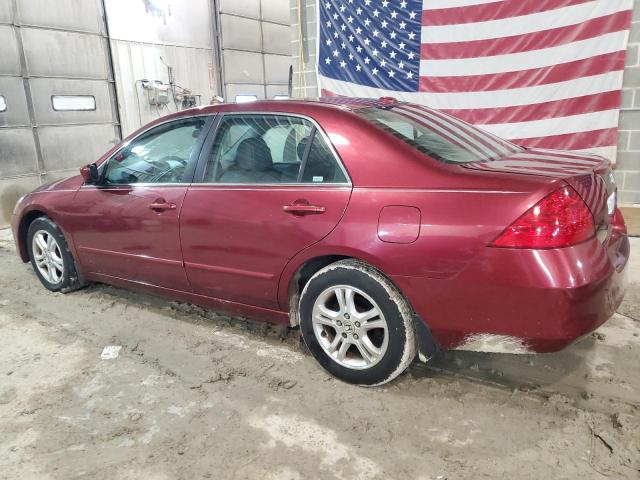 1HGCM56826A162972 - 2006 HONDA ACCORD EX BURGUNDY photo 2