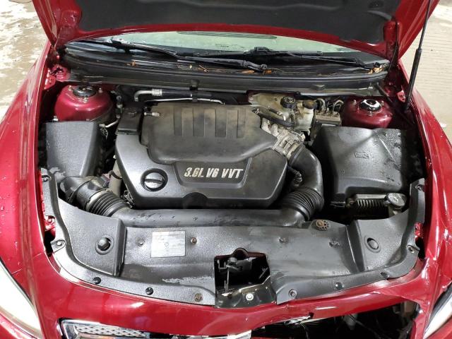 1G1ZK57798F213788 - 2008 CHEVROLET MALIBU LTZ Қызыл фото 11