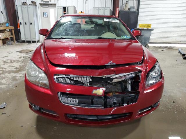 1G1ZK57798F213788 - 2008 CHEVROLET MALIBU LTZ RED photo 5