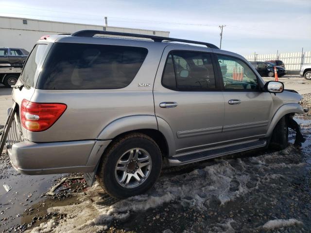 5TDBT44A23S141549 - 2003 TOYOTA SEQUOIA SR5 SILVER photo 3