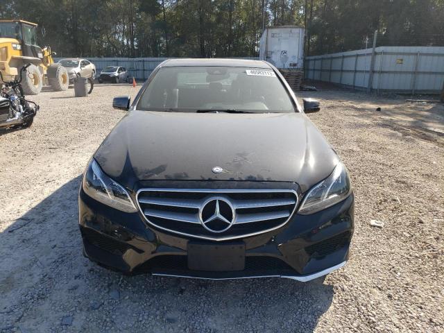 WDDHF8JB7FB142252 - 2015 MERCEDES-BENZ E 350 4MATIC BLACK photo 5