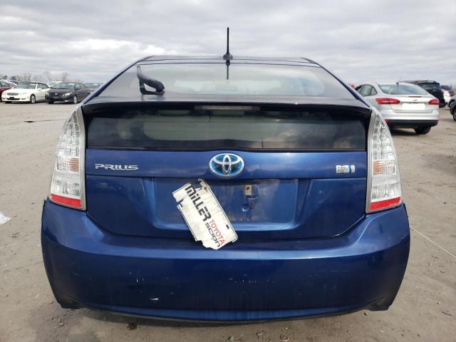 JTDKN3DU3B5326860 - 2011 TOYOTA PRIUS BLUE photo 6