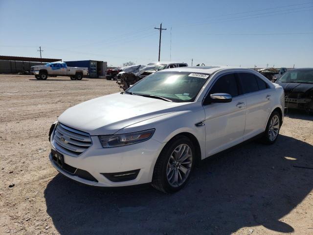 1FAHP2F8XDG150174 - 2013 FORD TAURUS LIMITED WHITE photo 1