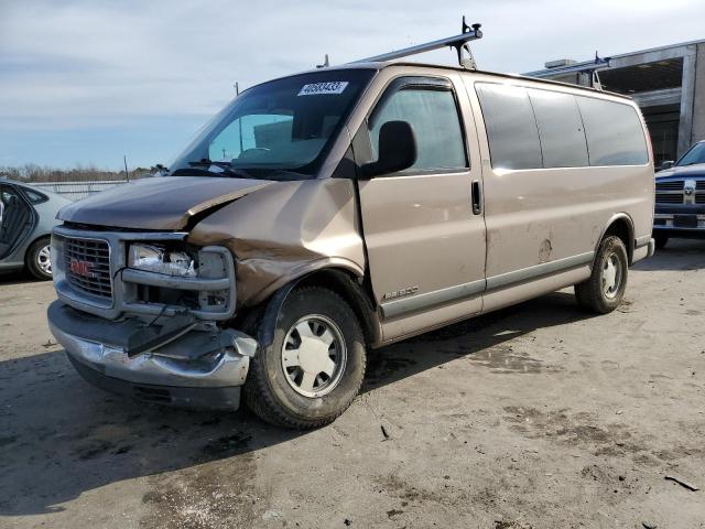 1GKFG15RXY1111393 - 2000 GMC SAVANA G1500 BROWN photo 1