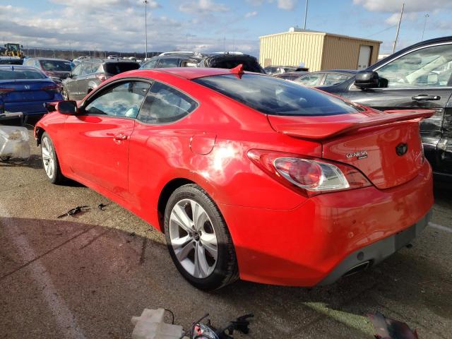 KMHHU6KH6AU003570 - 2010 HYUNDAI GENESIS CO 3.8L RED photo 2