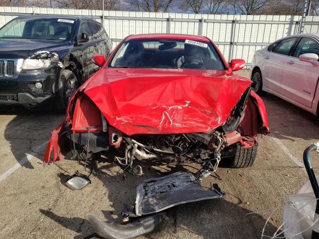 KMHHU6KH6AU003570 - 2010 HYUNDAI GENESIS CO 3.8L RED photo 5