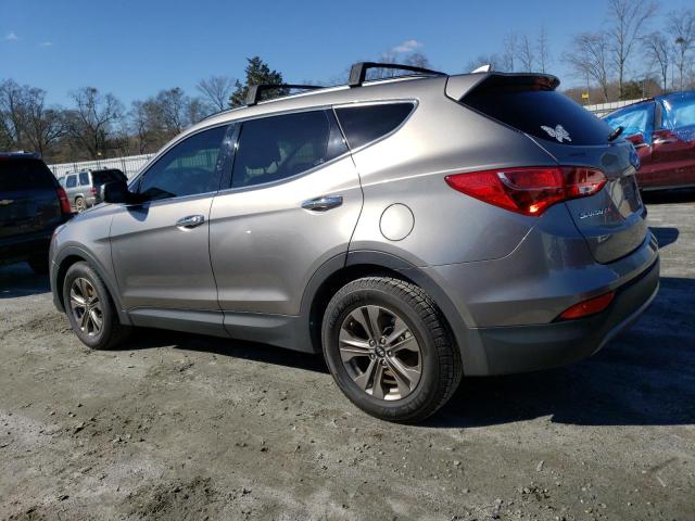 5XYZU3LB0GG315976 - 2016 HYUNDAI SANTA FE S SILVER photo 2