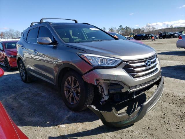 5XYZU3LB0GG315976 - 2016 HYUNDAI SANTA FE S SILVER photo 4