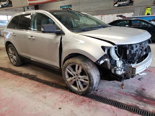 2FMDK4KC3BBA17723 - 2011 FORD EDGE LIMITED SILVER photo 4