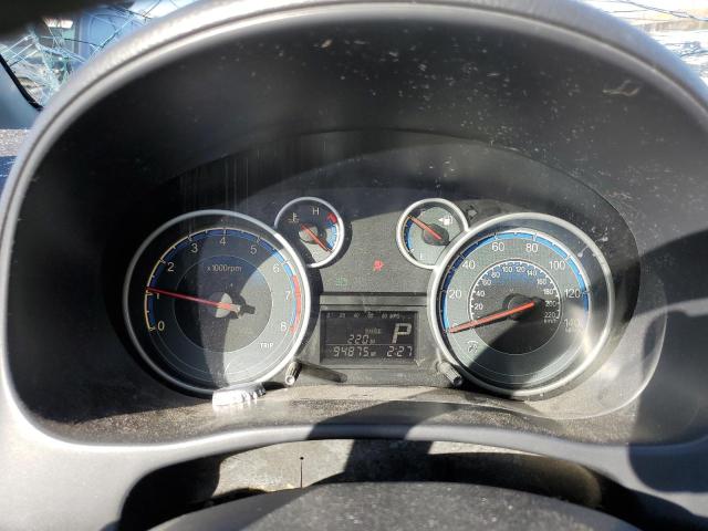 JS2YB5A35A6301113 - 2010 SUZUKI SX4 BLUE photo 9
