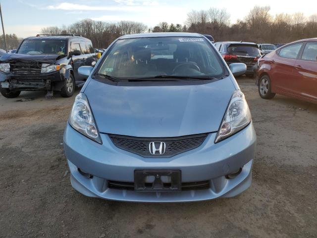 JHMGE8H59BC013814 - 2011 HONDA FIT SPORT BLUE photo 5