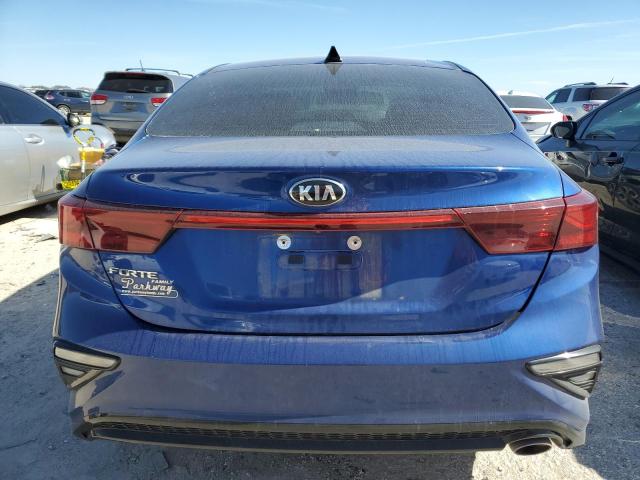 3KPF24AD8ME343391 - 2021 KIA FORTE FE BLUE photo 6