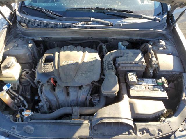 5NPEC4AC0BH061819 - 2011 HYUNDAI SONATA SE GRAY photo 11