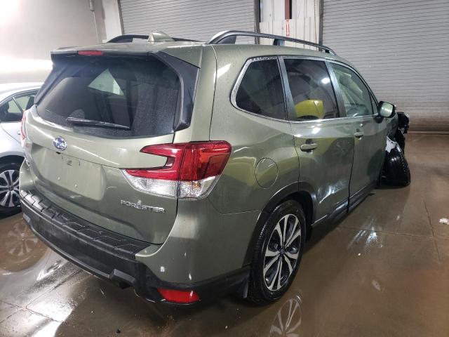 JF2SKAUC1KH464059 - 2019 SUBARU FORESTER LIMITED GREEN photo 3