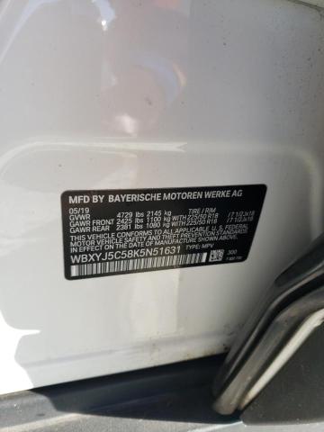 WBXYJ5C58K5N51631 - 2019 BMW X2 XDRIVE28I WHITE photo 13