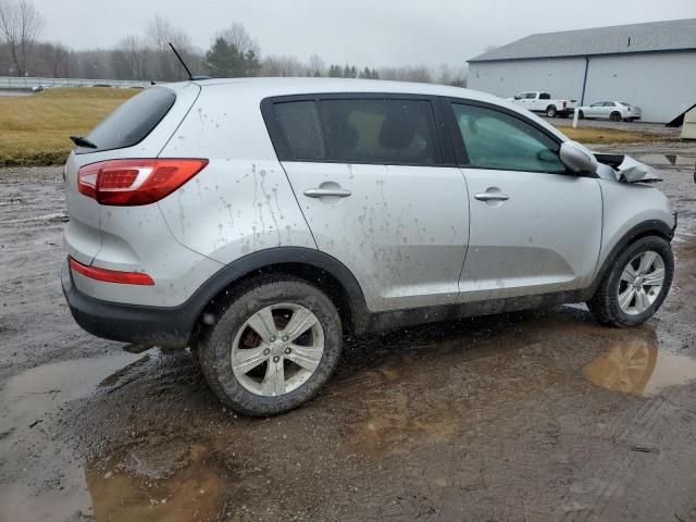 KNDPB3A20D7475073 - 2013 KIA SPORTAGE BASE SILVER photo 3