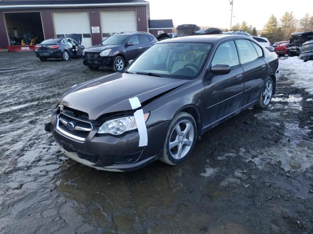 4S3BL616197214912 - 2009 SUBARU LEGACY 2.5I BROWN photo 1