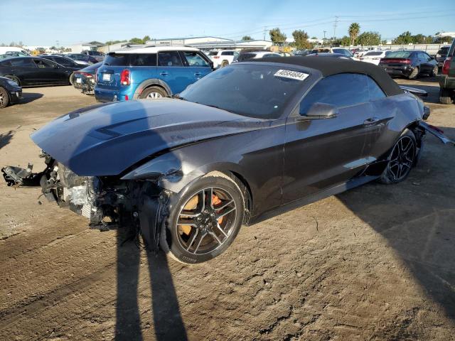 1FATP8UH8K5170173 - 2019 FORD MUSTANG GRAY photo 1