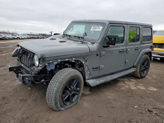 1C4HJXDGXMW508351 - 2021 JEEP WRANGLER U SPORT GRAY photo 1