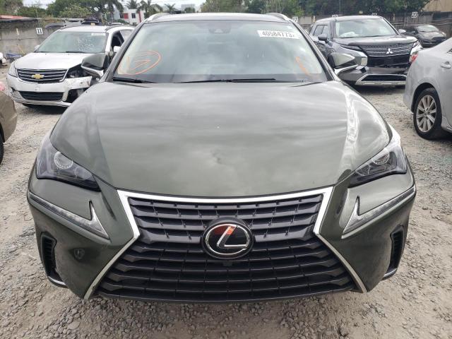 JTJDARBZXM2182716 - 2021 LEXUS NX 300 BASE მწვანე ფოტო 5