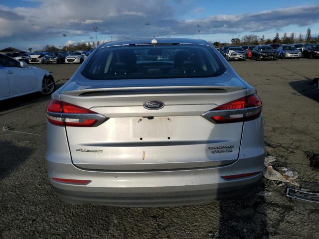 3FA6P0RU5KR217094 - 2019 FORD FUSION TITANIUM SILVER photo 6