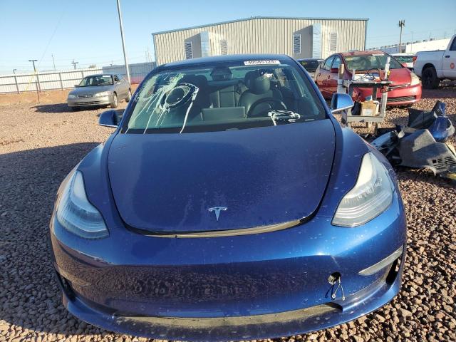 5YJ3E1EC8LF713306 - 2020 TESLA MODEL 3 BLUE photo 5