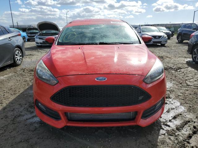 1FADP3L95HL244493 - 2017 FORD FOCUS ST RED photo 5