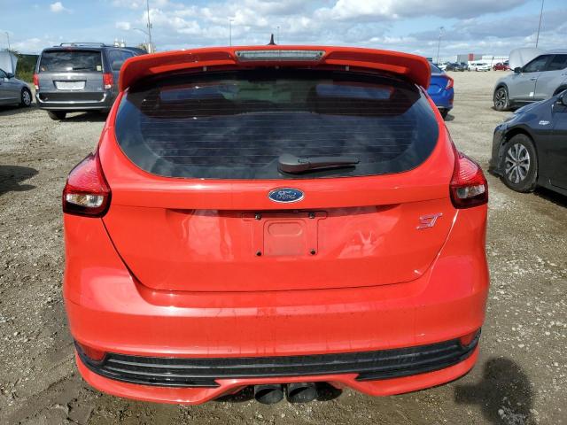 1FADP3L95HL244493 - 2017 FORD FOCUS ST RED photo 6