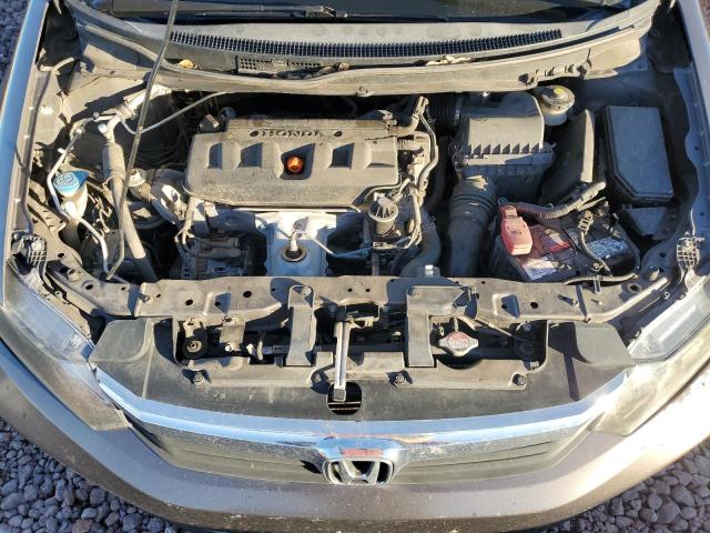 2HGFB2F89CH595901 - 2012 HONDA CIVIC EX GRAY photo 11