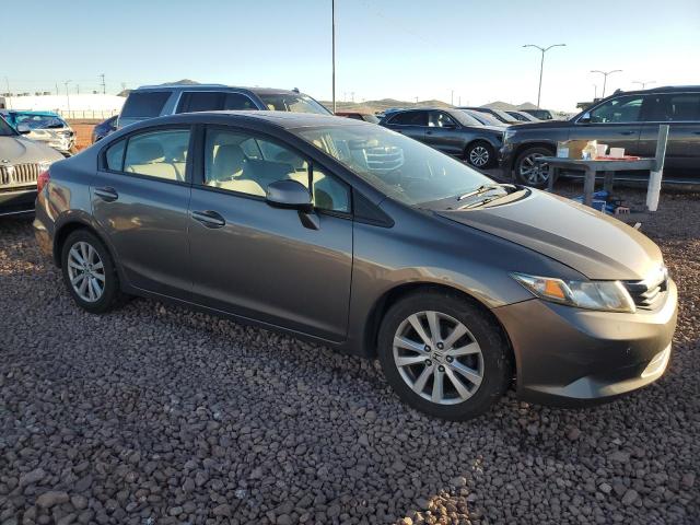 2HGFB2F89CH595901 - 2012 HONDA CIVIC EX GRAY photo 4