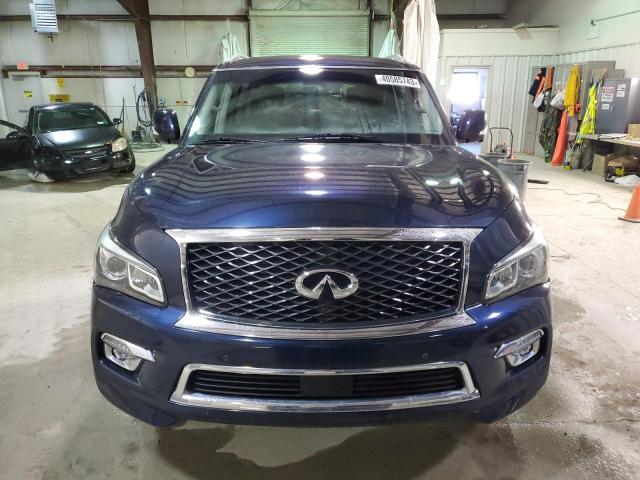 JN8AZ2NE4H9157052 - 2017 INFINITI QX80 BASE BLUE photo 5