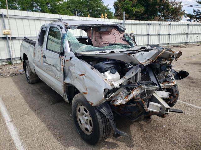 5TETX22N39Z668952 - 2009 TOYOTA TACOMA ACCESS CAB ვერცხლისფერი ფოტო 1