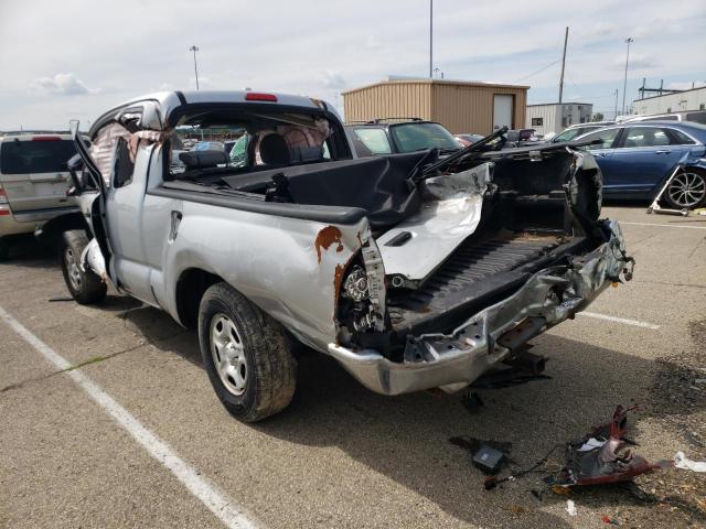 5TETX22N39Z668952 - 2009 TOYOTA TACOMA ACCESS CAB ვერცხლისფერი ფოტო 3