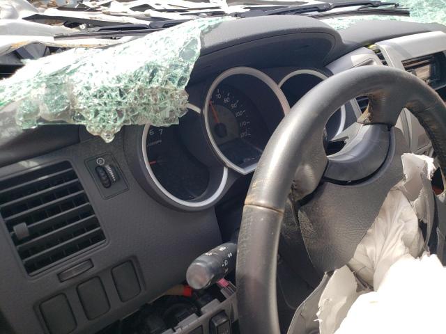 5TETX22N39Z668952 - 2009 TOYOTA TACOMA ACCESS CAB ვერცხლისფერი ფოტო 8