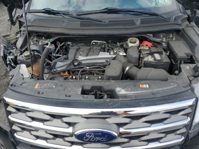 1FM5K8B86JGC50218 - 2018 FORD EXPLORER BLACK photo 11