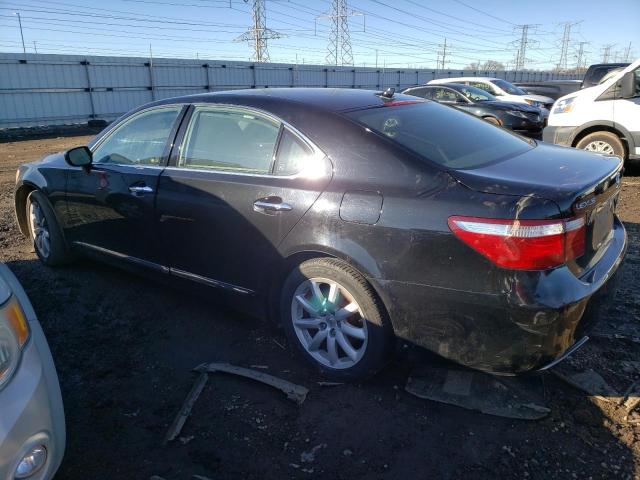 JTHGL46F075016395 - 2007 LEXUS LS 460L BLACK photo 2