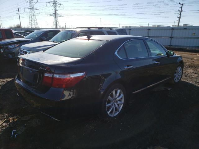 JTHGL46F075016395 - 2007 LEXUS LS 460L BLACK photo 3