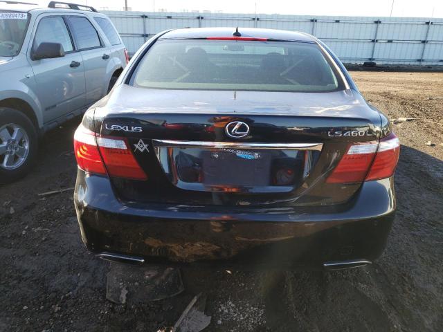 JTHGL46F075016395 - 2007 LEXUS LS 460L BLACK photo 6